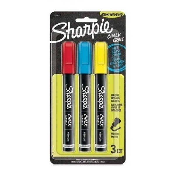 Producto - MARCADOR SHARPIE CHALK X 3