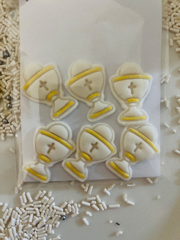 Producto - Mini Cáliz en pastillaje x6