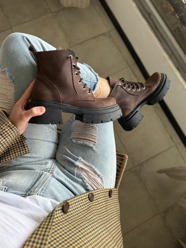 Producto - Borcego Huella chocolate