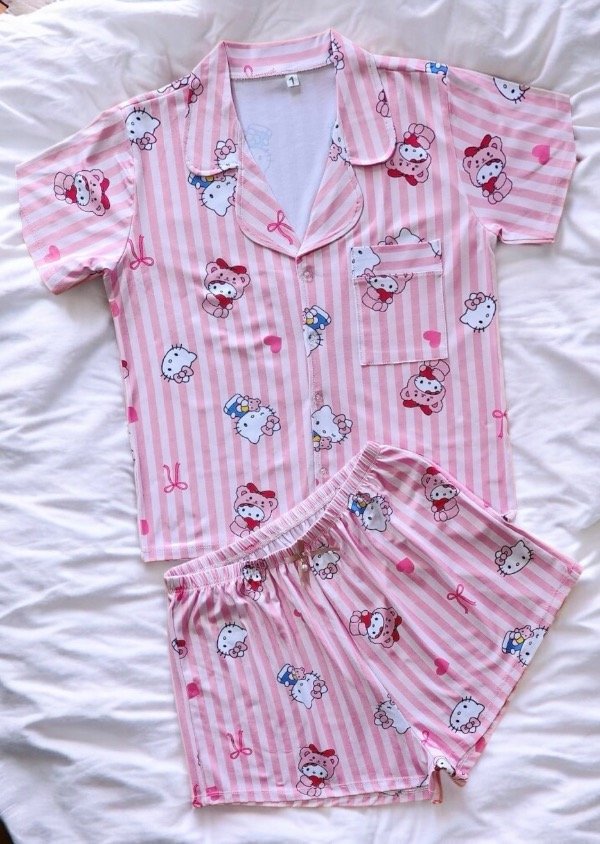 Producto - Pijama Camisero Kitty - 8