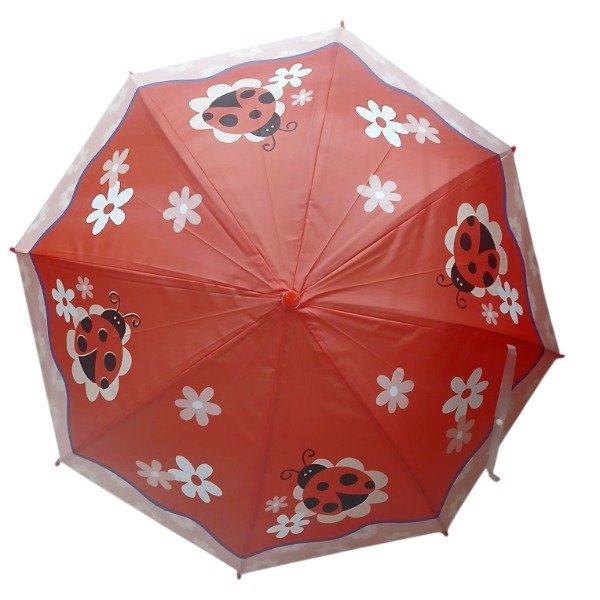 Producto - Paraguas con silvato infantil Mariquita