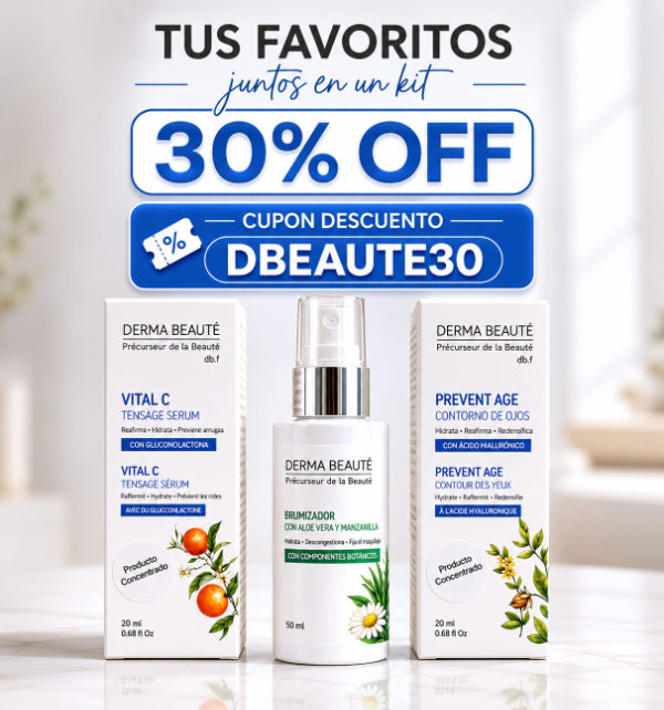 Producto - KIT  BASICO 3 PRODUCTOS - DERMA BEAUTE