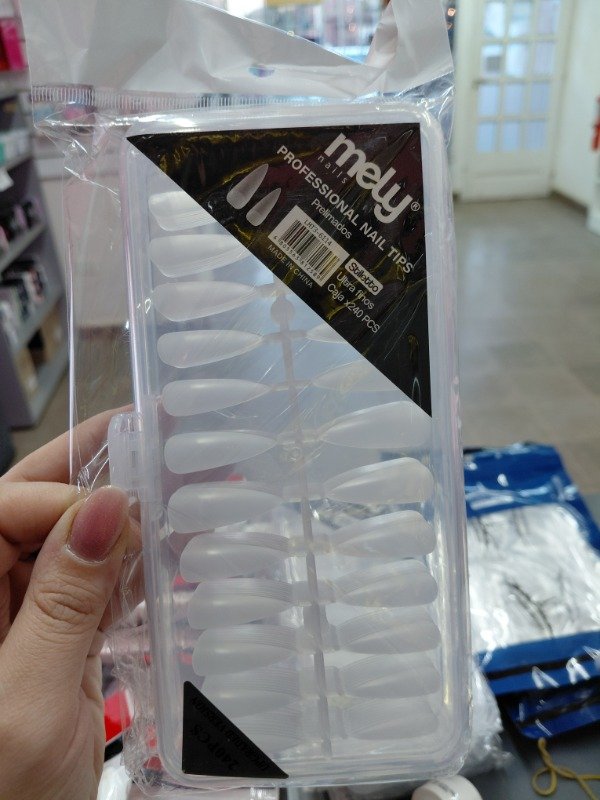 Producto - TIPS SOFT GEL MELY 240PCS STILETTO
