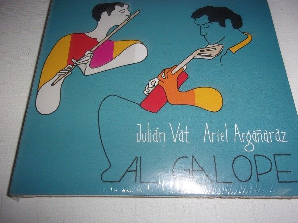 Producto - CD JULIAN VAT ARIEL ARGAÑARAZ AL GALOPE NUEVO F11 JAZZ TANGO FUSION
