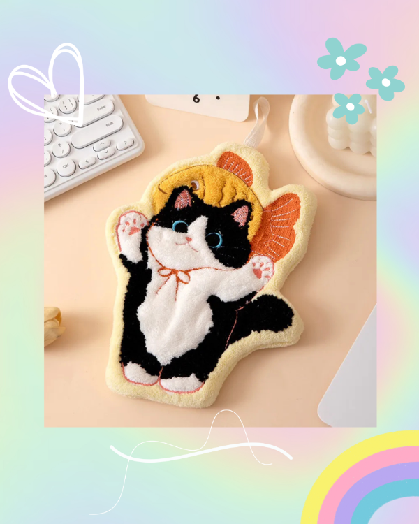 Producto - Toalla de Mano Gatito - 3