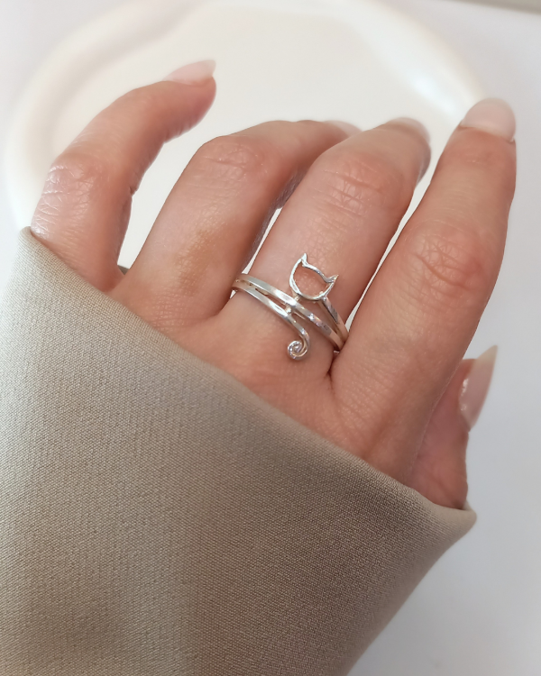 Producto - Anillo cat .Plata925