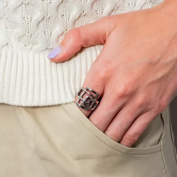 Producto - Anillo Acero Fátima