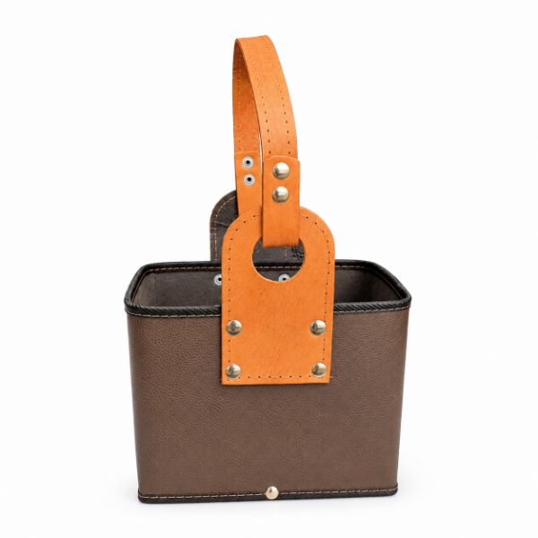 Producto - Matera Simil y Cuero Marron