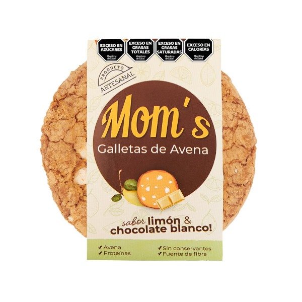 Producto - Galletitas Moms con Limón y Chocolate Blanco