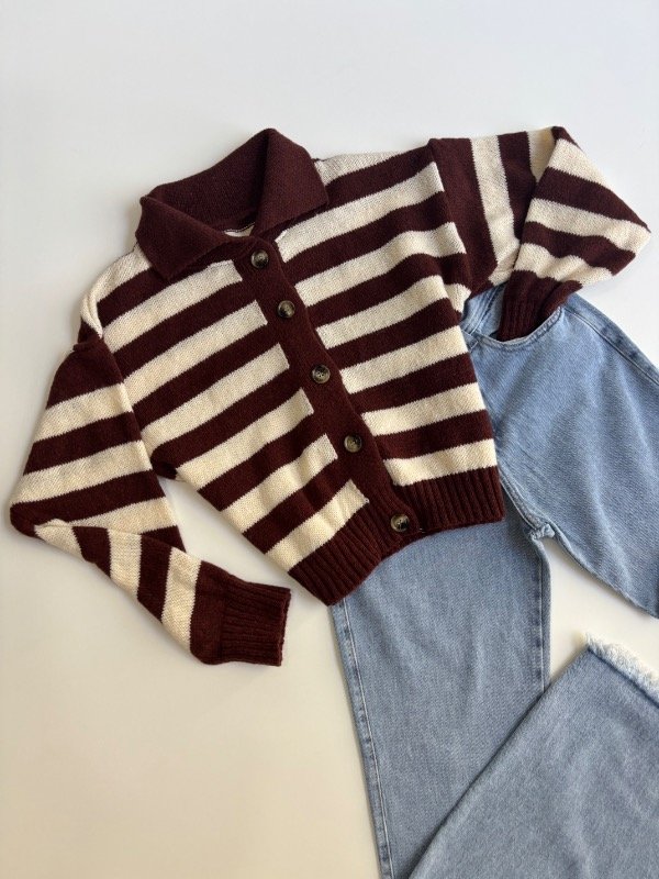 Producto - Cardigan rayados