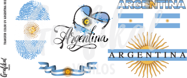 Producto - Transfer Color UV Argentina 003