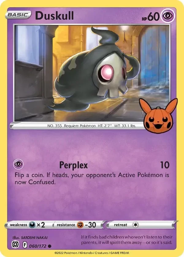 Producto - Duskull - 060/172 - Brilliant Stars Trick or Trade