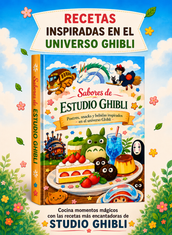 Producto - RECETARIO - SABORES DE ESTUDIO GHIBLI
