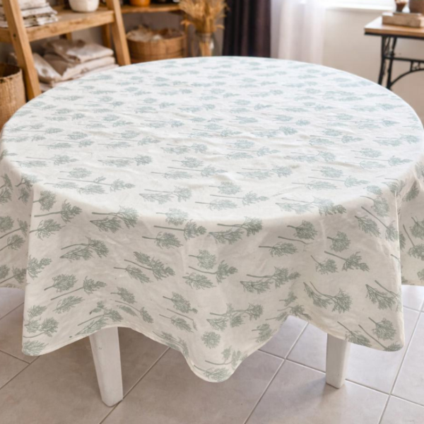 Producto - Mantel Tusor Redondo - Varios Diseños - 0