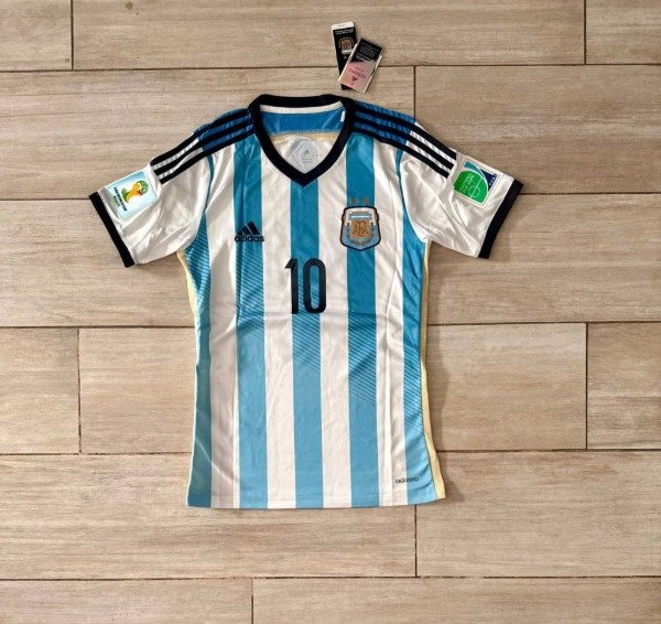Producto - CAMISETA AFA IMPORTADA TITULAR RETRO 2014 #10 MESSI - 0