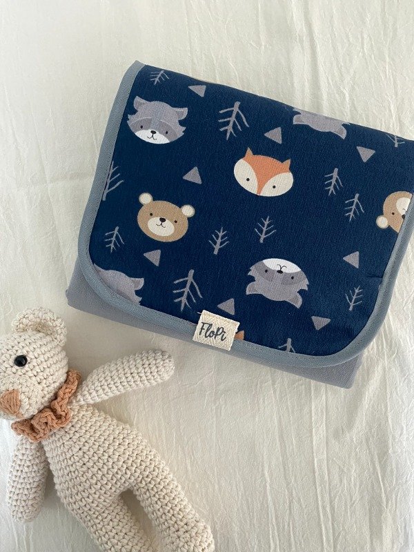 Producto - Cambiador osos nórdico azul