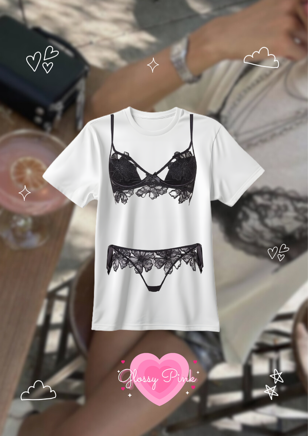 Producto - Remera Conjunto de Encaje - DTF