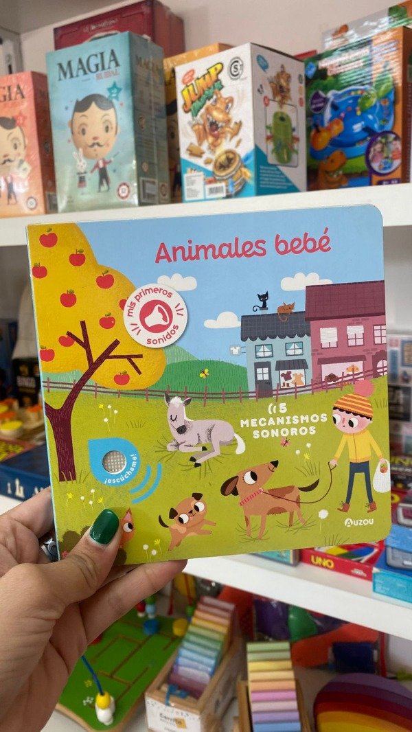 Producto - Libro sonoro "Animales bebé"-