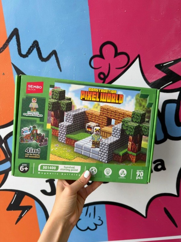 Producto - Cubos Magnéticos Minecraft X90 Supervivencia