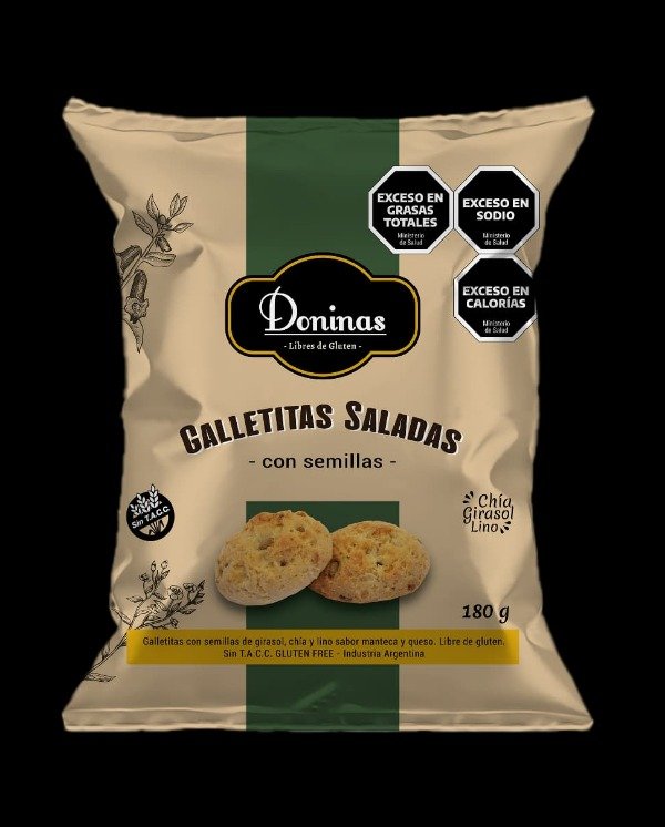 Producto - GALLETITAS POR 200GR DONINAS - 4