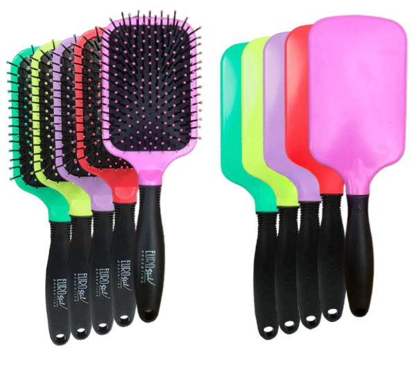 Producto - Cepillo Rectangular Púa Plástico Mango Circular