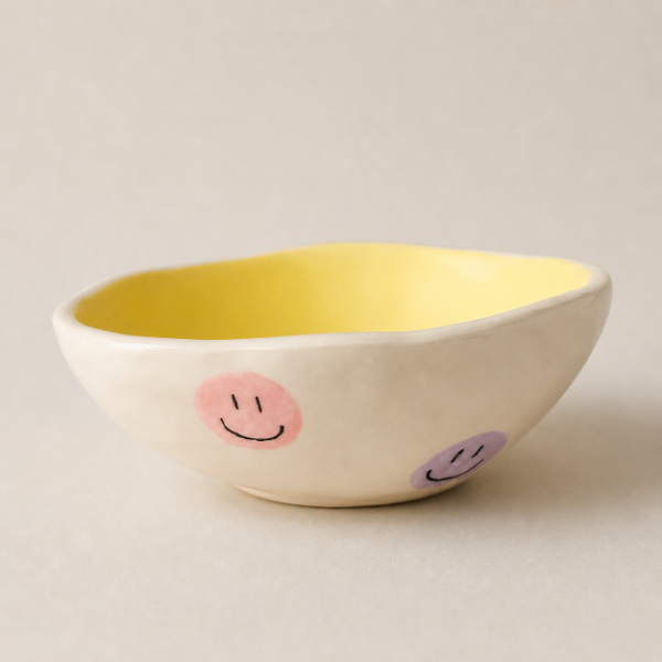 Producto - Bowl  Yellow Smiley
