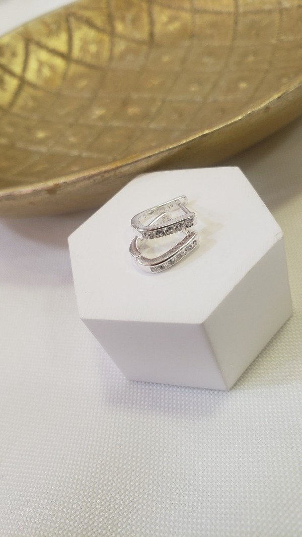 Producto - Aros diseño strass