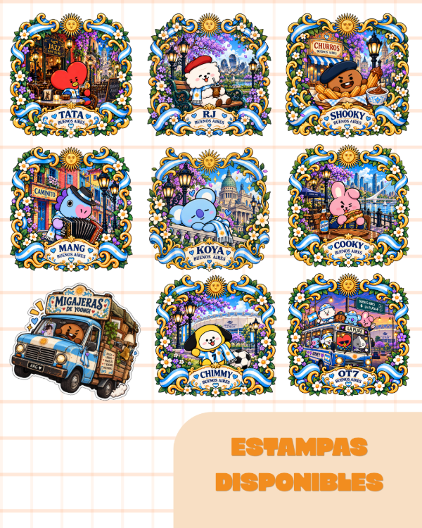 Producto - Tote Bag BT21 Buenos Aires - 3