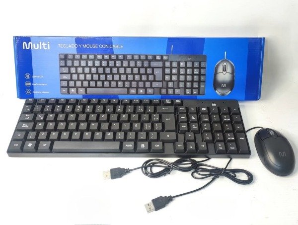 Producto - COMBO TECLADO + MOUSE C/ CABLE