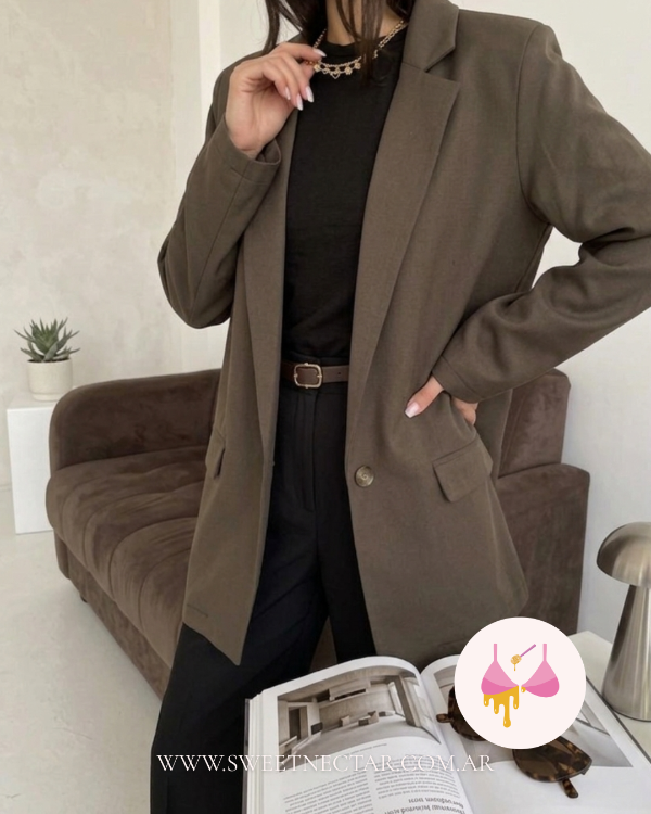 Producto - Blazer Amber Moka [PREVENTA]