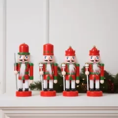 Producto - Cascanueces rojo y verde small x4un