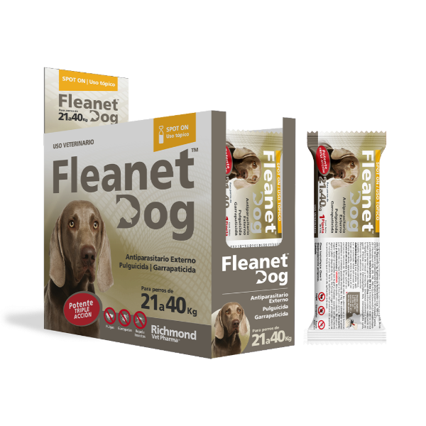 Producto - Fleanet Pipeta para perros contra pulgas y garrapatas - 2