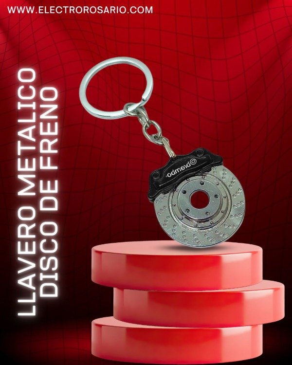 Producto - LLAVERO METALICO DISCO DE FRENO