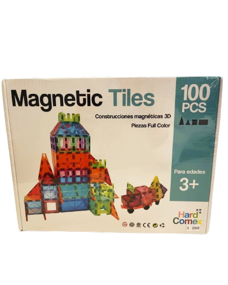Producto - Magnetic tiles 100 piezas - 0