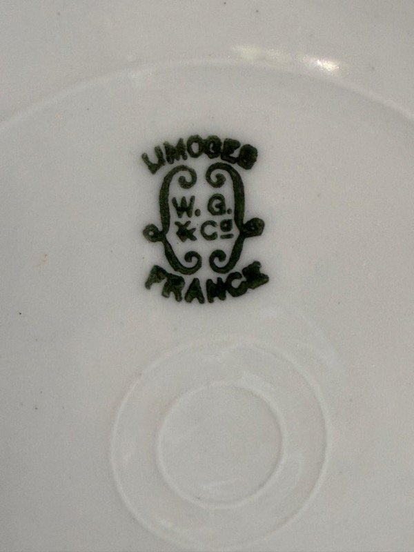Producto - Plato aves y monograma Limoges - 2