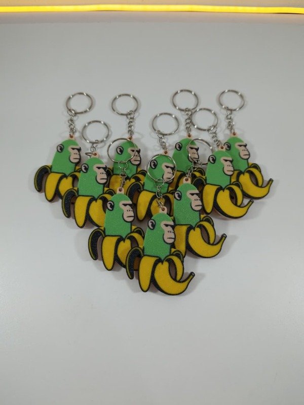 Producto - Llavero Brainrots: Chimpancini Bananini - Pack x 50 Unidades