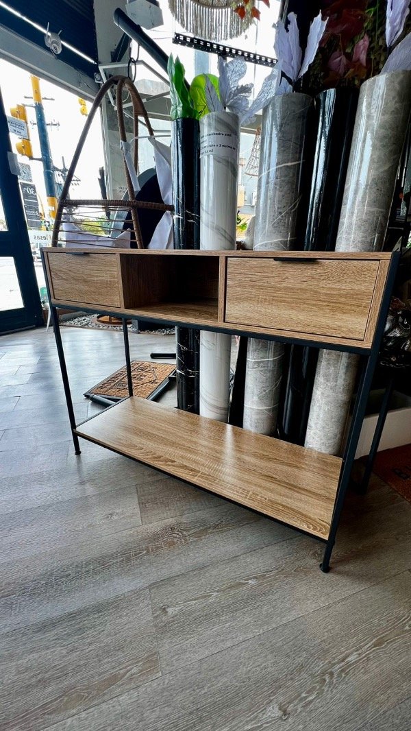 Producto - Mueble Recibidor Con Cajones Industrial