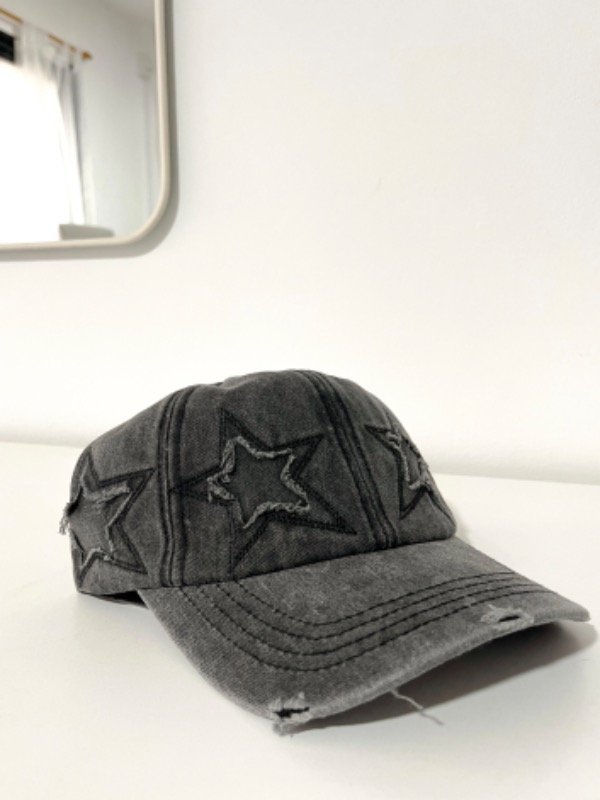 Producto - GORRA STAR GRIS OSCURO