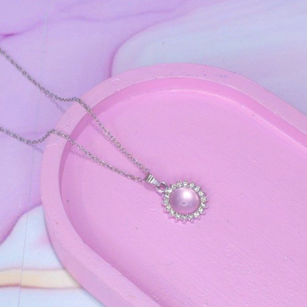Producto - Collar Monaco rosa AQ