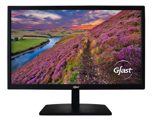 Producto - Monitor 21.5" LED FHD -60Hz -1x hdmi + 1x vga -frameless -black -Gfast T-220