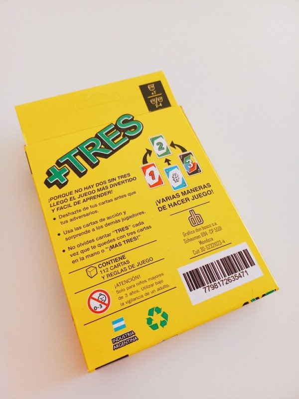 Producto - Cartas TRES - 1