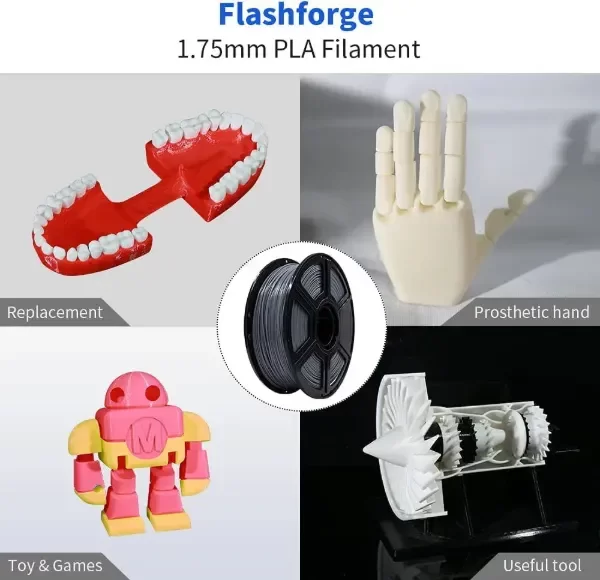 Producto - FILAMENTO FLASHFORGE PLA RED 1,75mm - 1