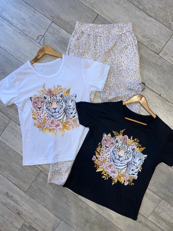 Producto - Remera Tigers Flowers