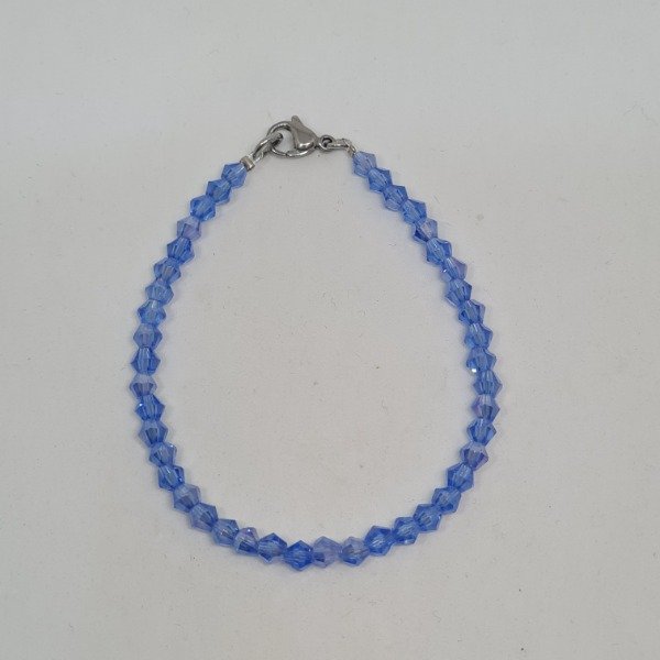 Producto - Pulsera azul claro acero