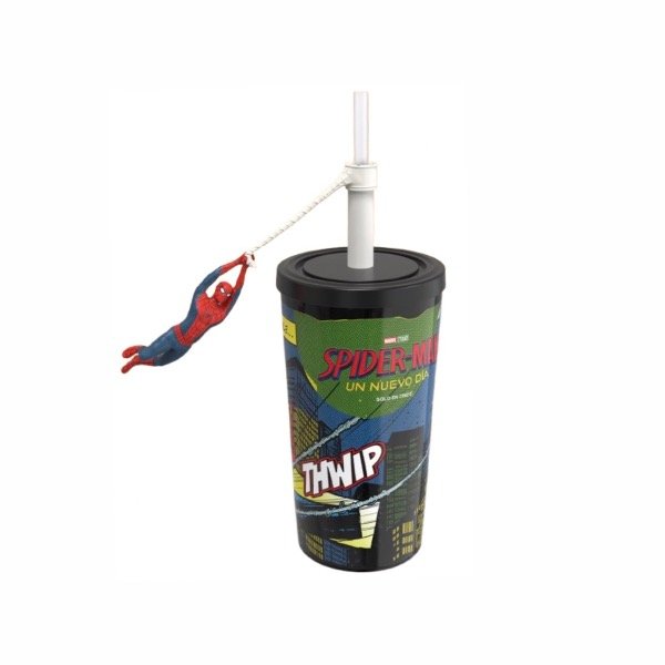 Producto - Vaso Giratorio Spider-Man Un Nuevo Día - Cinépolis