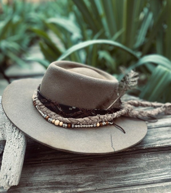 Producto - Sombrero de fieltro visón ala recta