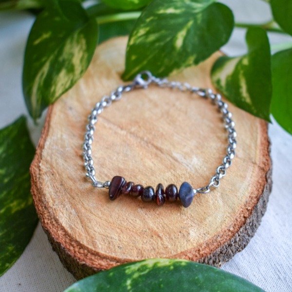 Producto - Pulsera Keops con Granate