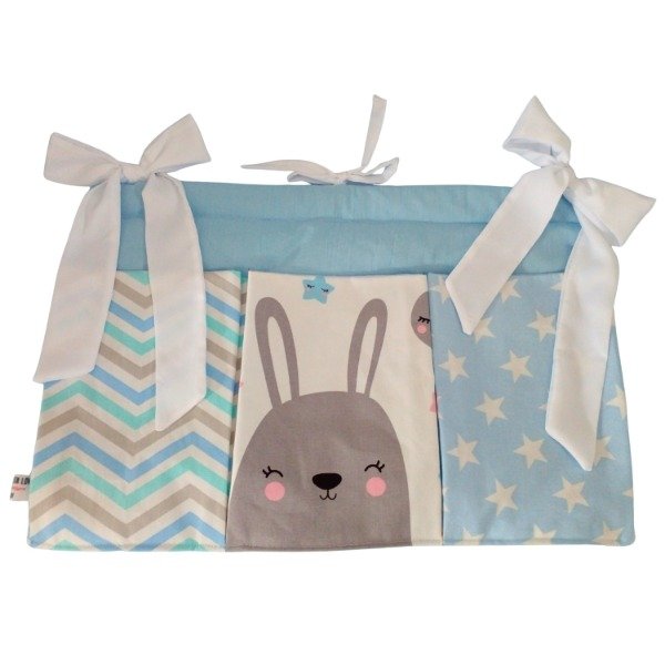 Producto - Organizador Personalizado Pañalera Moños - Conejo