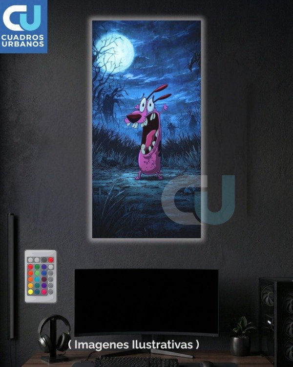 Producto - Coraje el perro cobarde Led 11