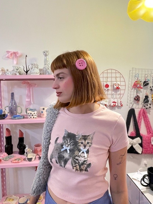 Producto - BABY TEE GATITOS